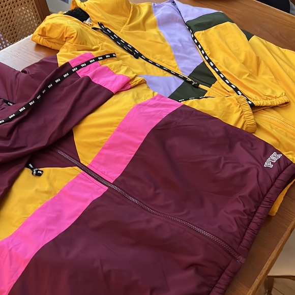 Anorak PINK Victoria's Secret Sherpa Lined Jacket XS - Picture 16 of 17